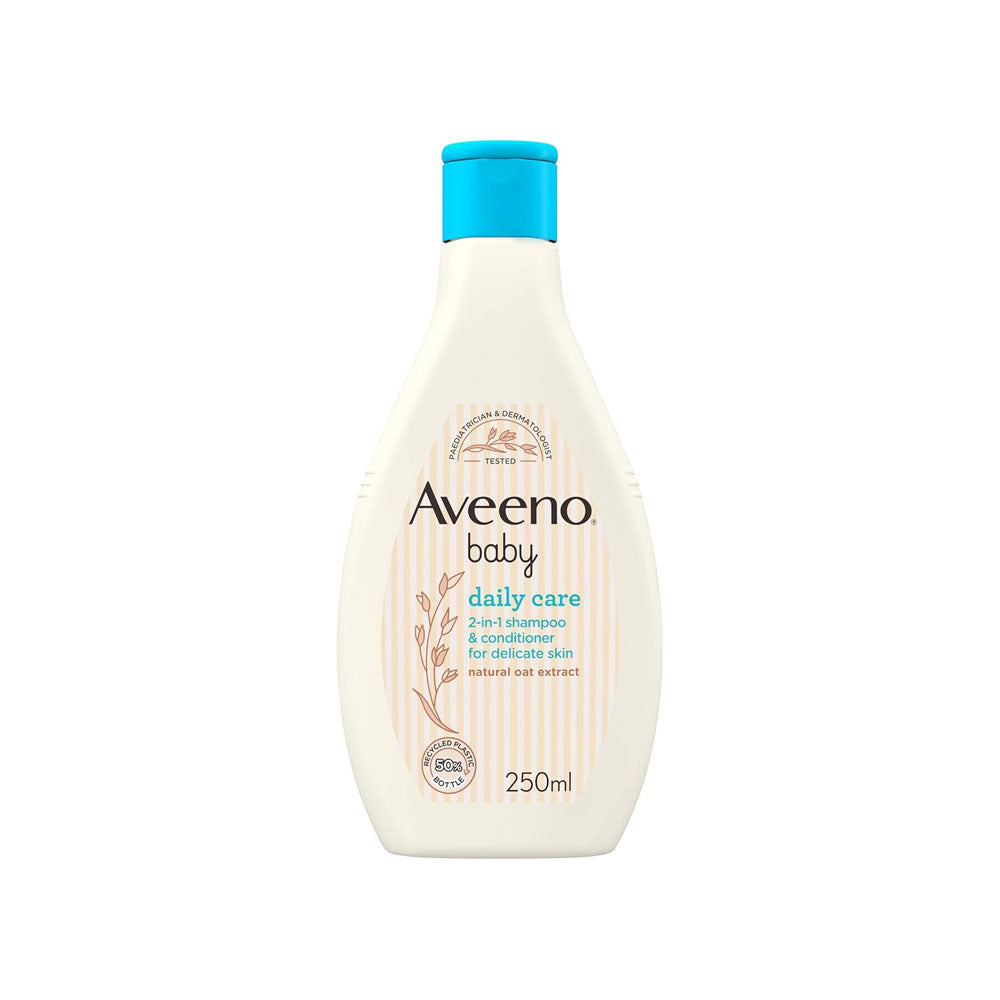 Aveeno Baby Daily Care-2 In-1 Shampoo & Conditioner - 250 ml
