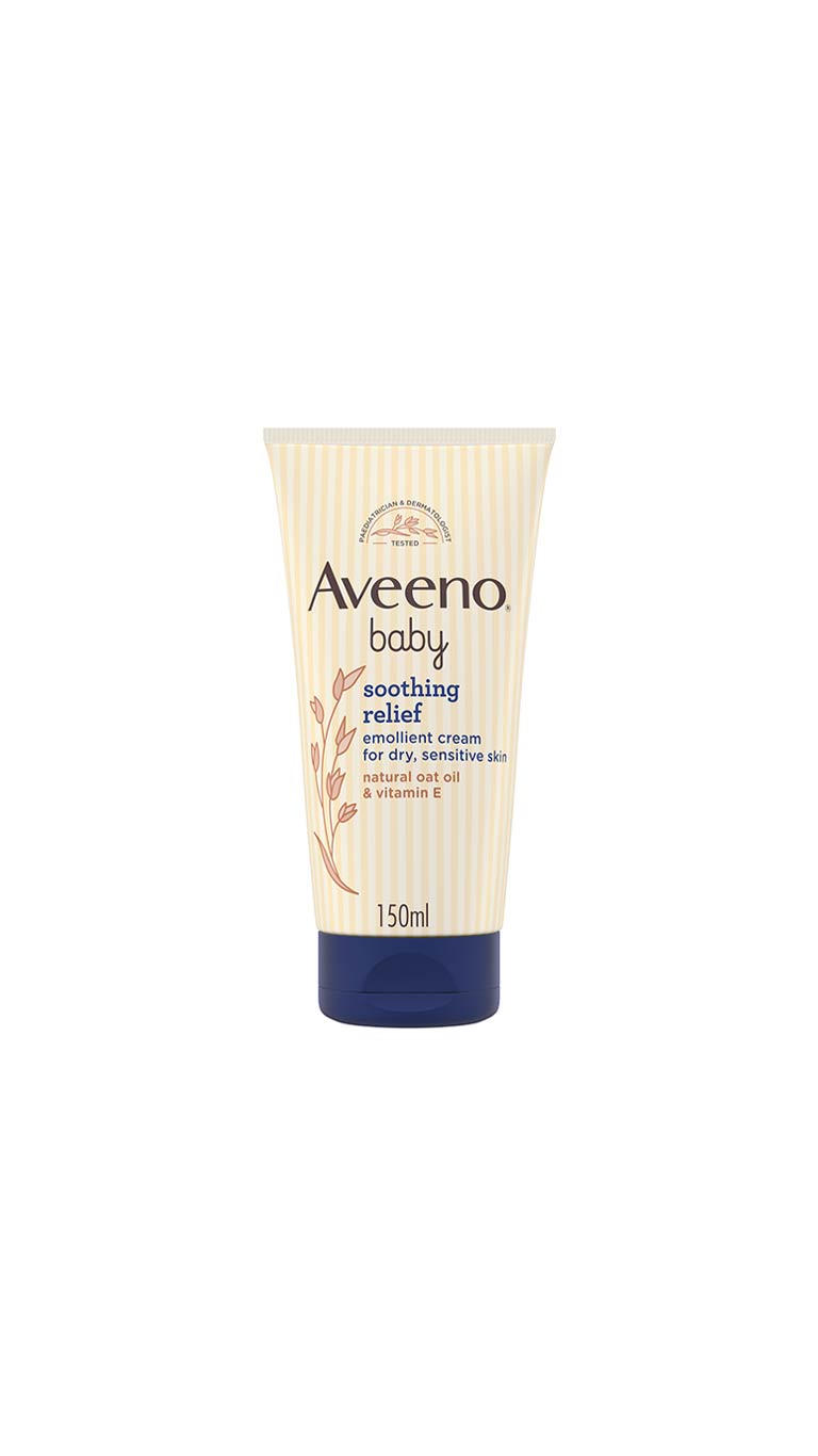 Aveeno Baby Soothing Relief Emollient Cream Unscented 150ml