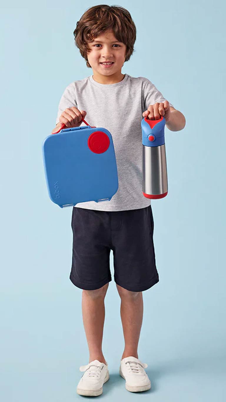B.Box Hydration Insulated Drink Bottle 500ml - Blue Blaze