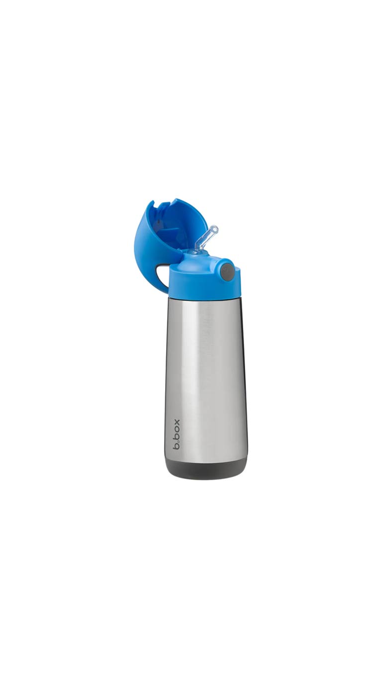B.Box Hydration Insulated Drink Bottle 500ml - Blue Slate