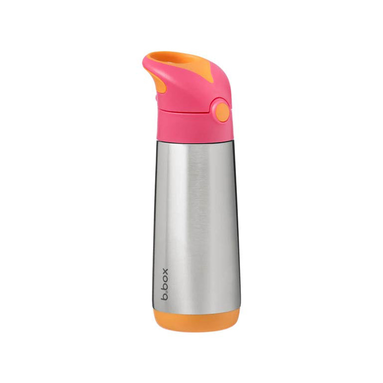 B.Box Hydration Insulated Drink Bottle 500ml - Strawberry Shake