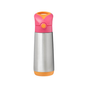 B.Box Hydration Insulated Drink Bottle 500ml - Strawberry Shake