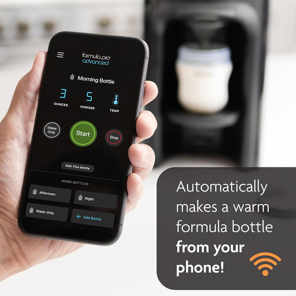 Baby Brezza Formula Pro Advanced With Wifi - Black