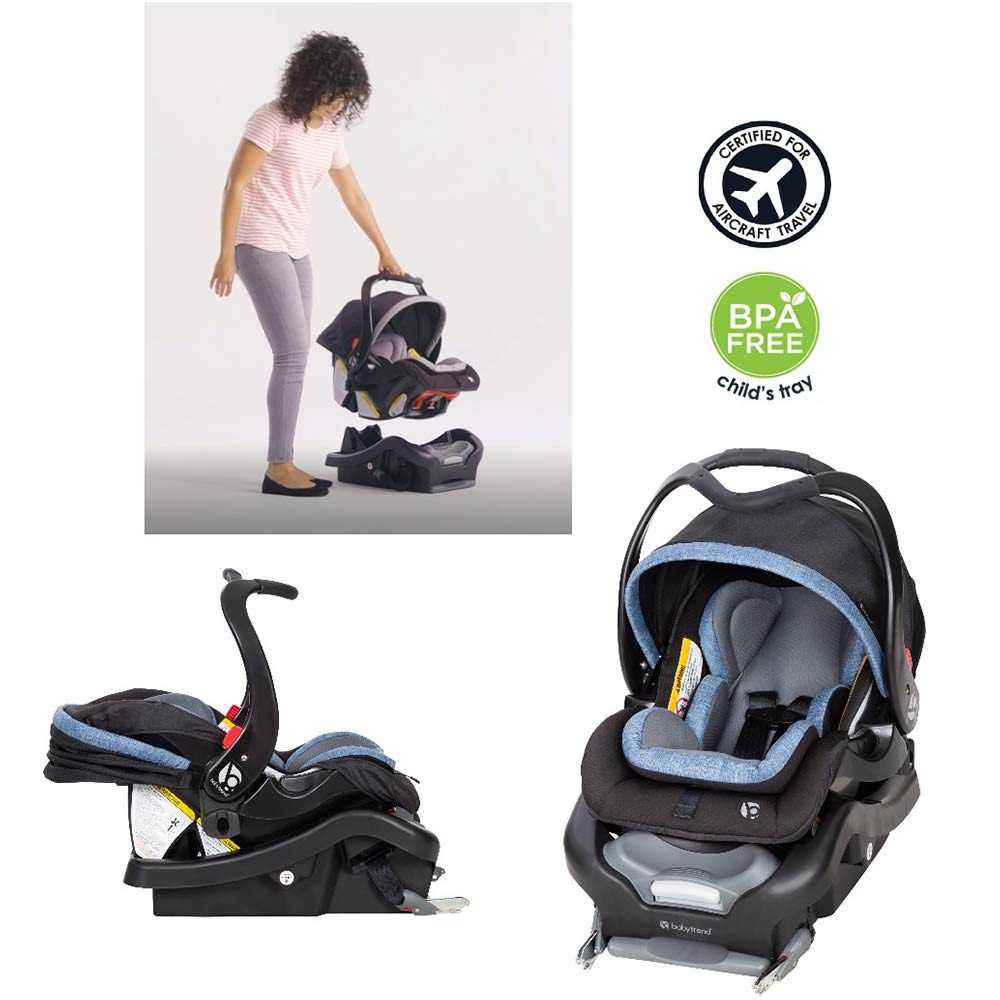 Baby Trend Secure Snap Gear Infant Car Seat - Chambray