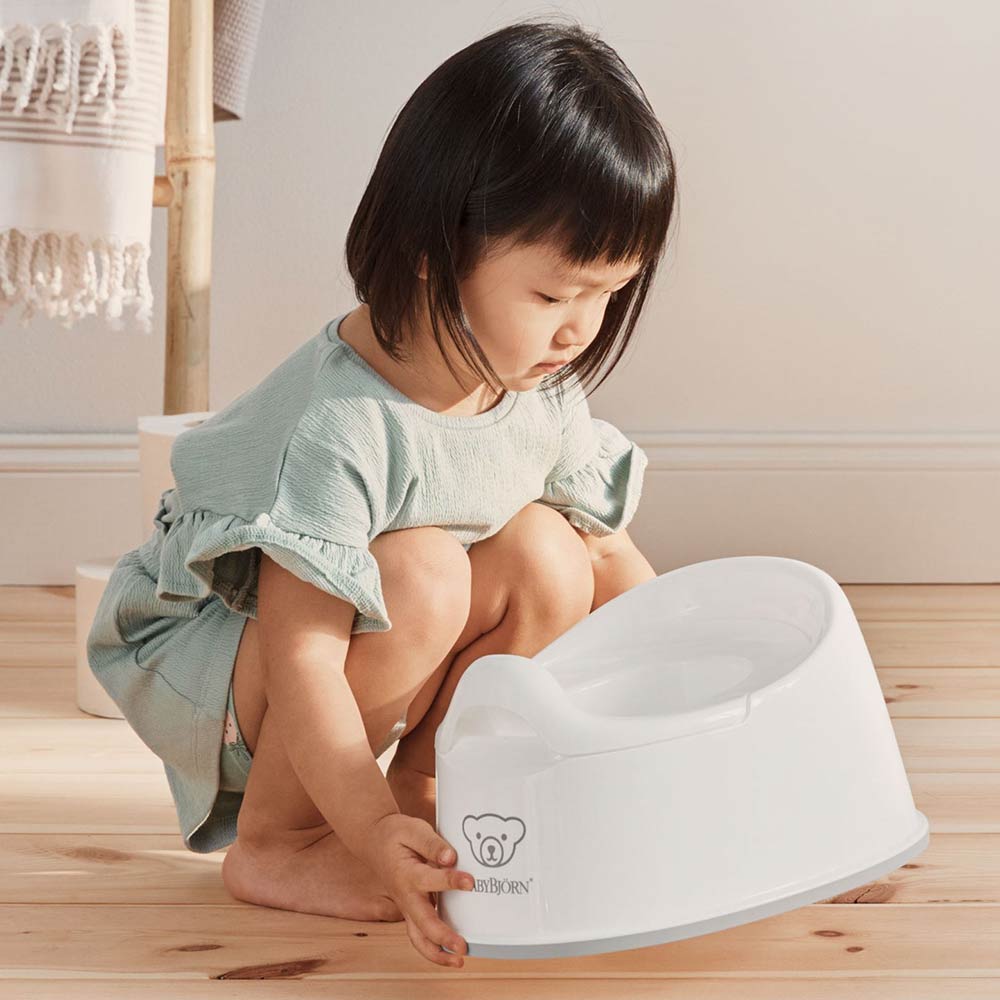 BabyBjorn Smart Potty Seat - White/Gray