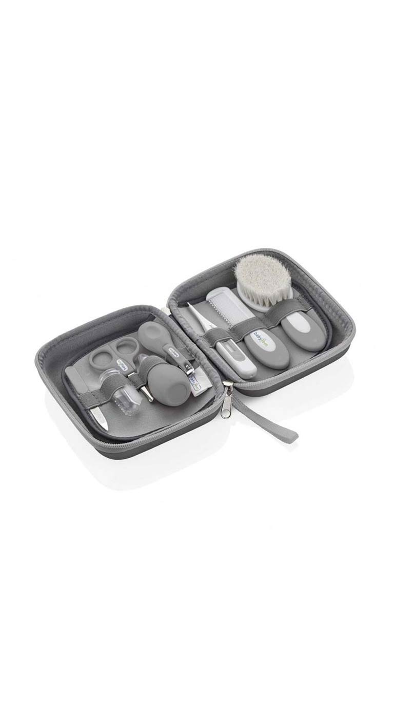 Babyjem Baby Grooming Set 9 pcs - Gray
