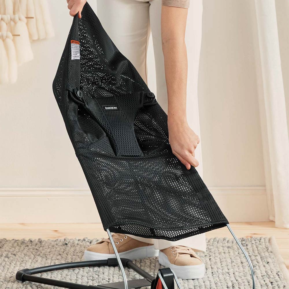BabyBjorn Baby Bouncer Bliss Mesh (0-24m) - Black