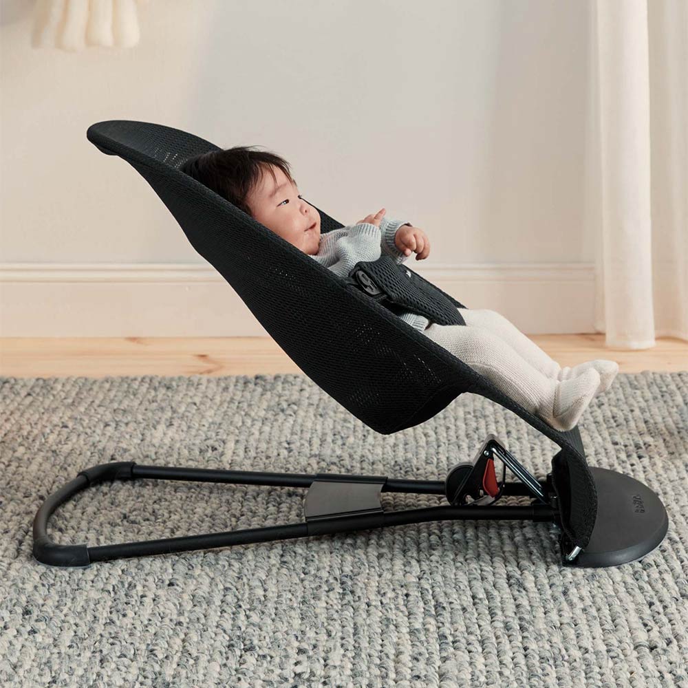 BabyBjorn Baby Bouncer Bliss Mesh (0-24m) - Black