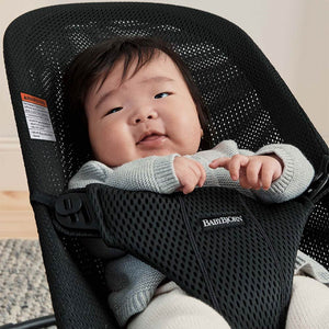 BabyBjorn Baby Bouncer Bliss Mesh (0-24m) - Black