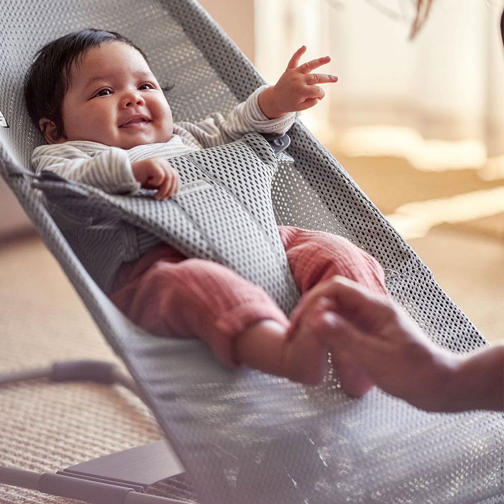 BabyBjorn Baby Bouncer Bliss Mesh (0-24m) - Gray