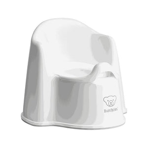 BabyBjorn Potty Chair, White/Gray