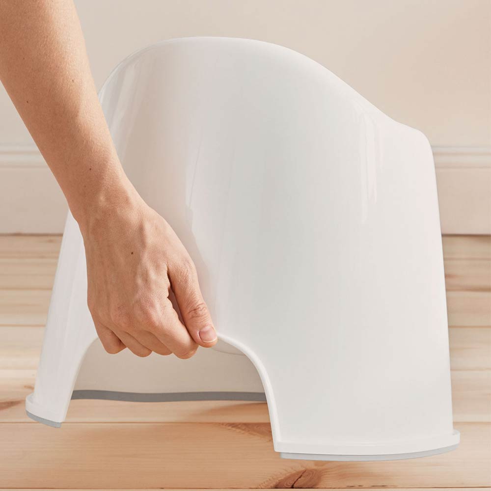 BabyBjorn Potty Chair, White/Gray