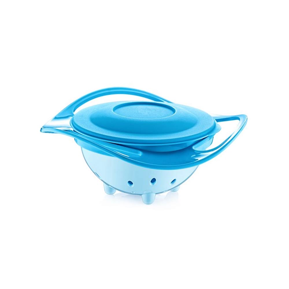 Babyjem 360 Rotating Bowl - Blue