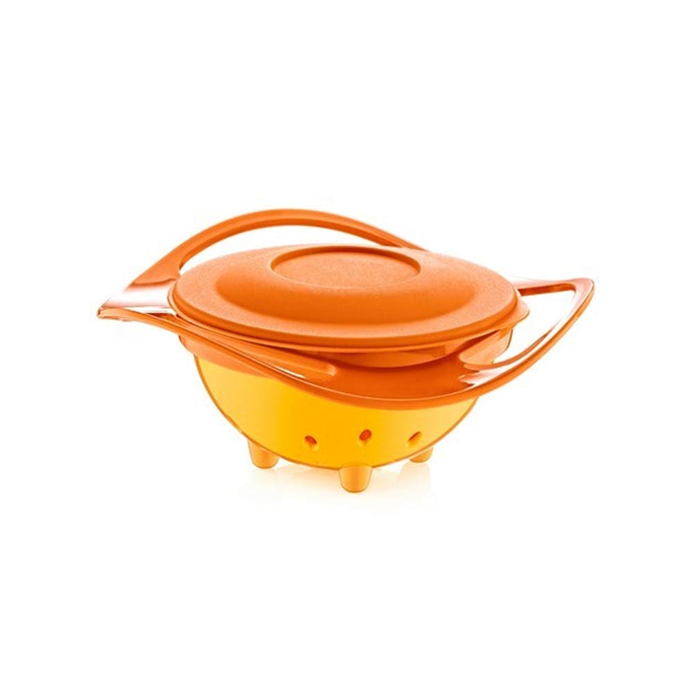 Babyjem 360 Rotating Bowl - Orange
