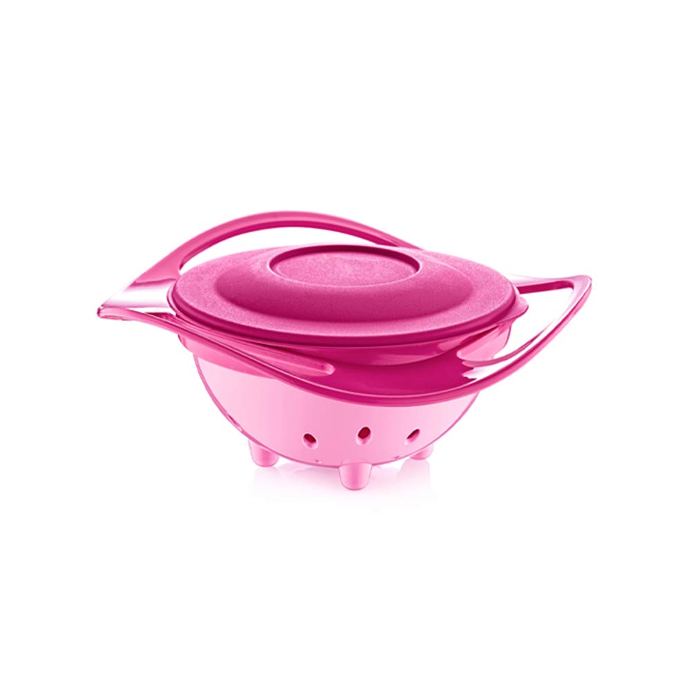 Babyjem 360 Rotating Bowl - Pink