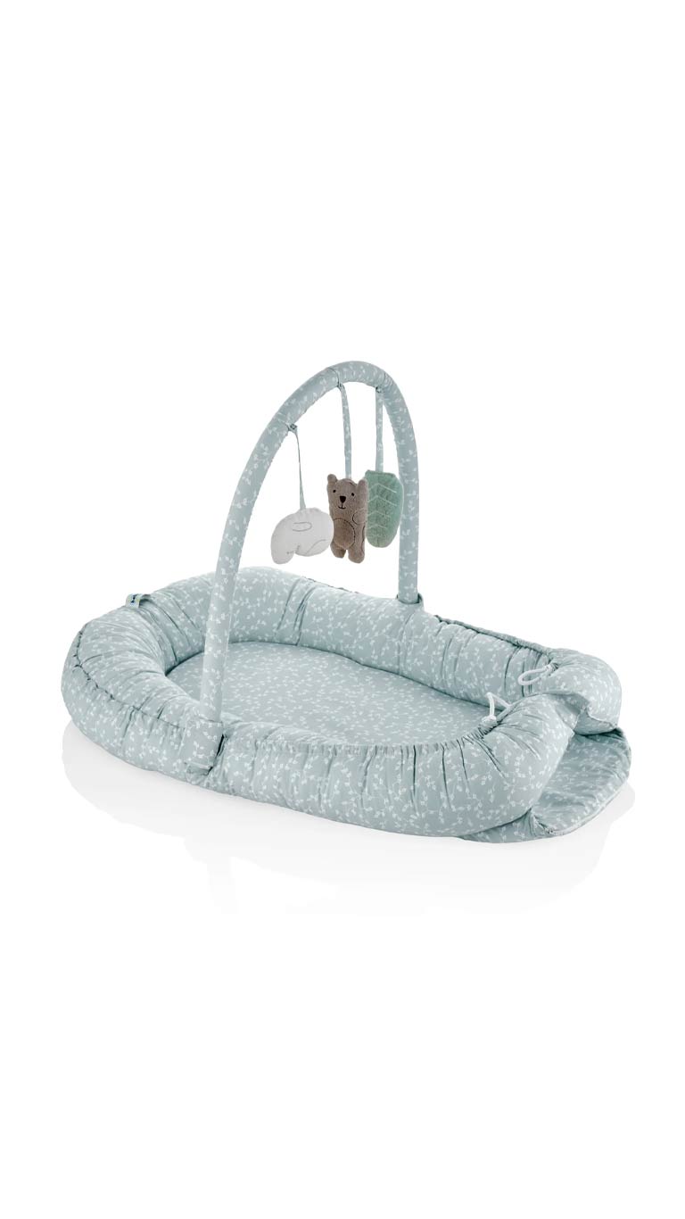 Babyjem Babynest with Toys - Green