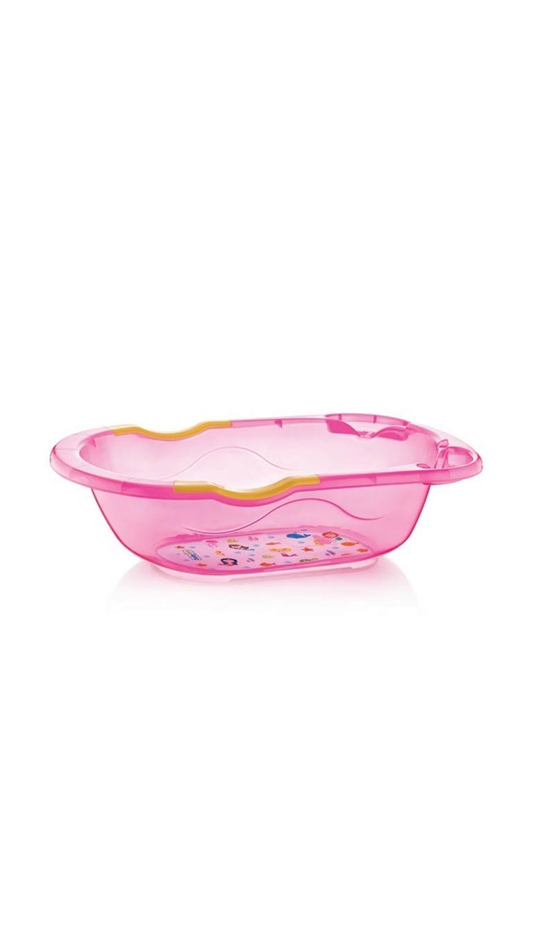 Babyjem Bathtub with Support - Pink