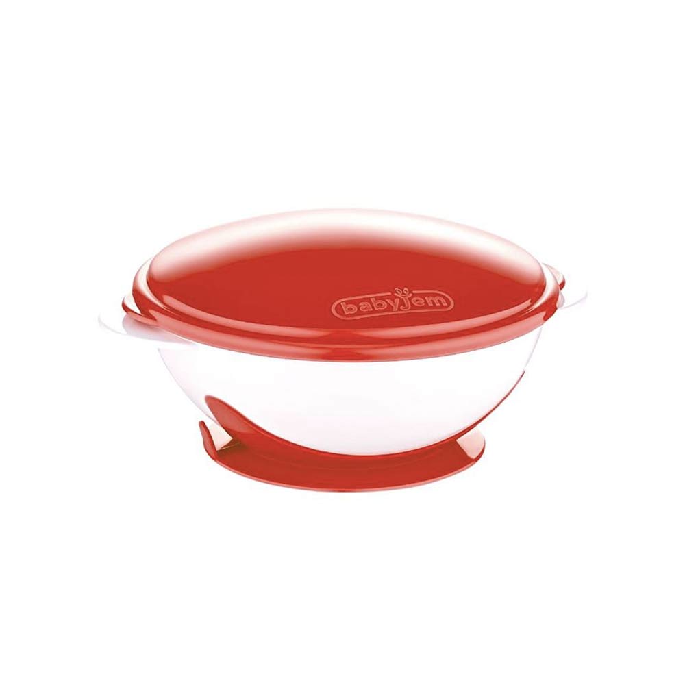 Babyjem Deep Vacuum Food Plate - Pink