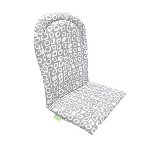 Babyjem High Chair Pad - Gray Square