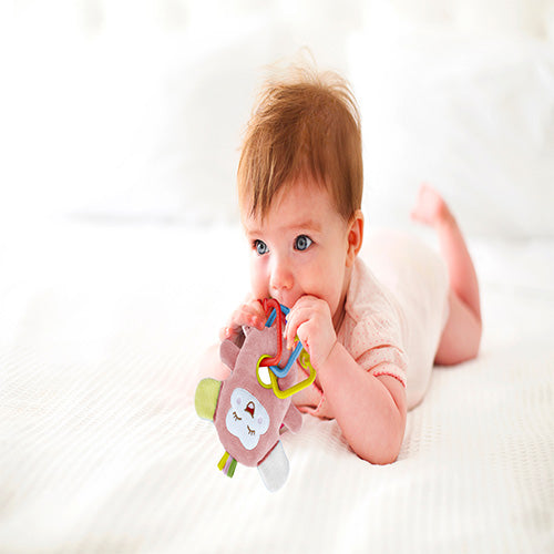 Babyjem Little Monkey Toy - Pink