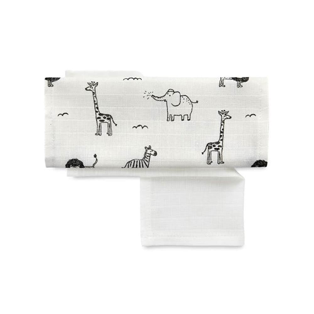 Babyjem Zoo Muslin Napkin - 4 Pcs
