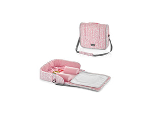 Babyjem Babynest Bag - Pink Square
