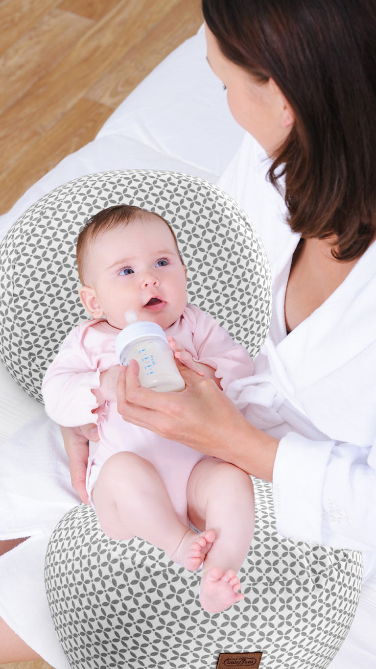 BabyjemNursingPillowGray