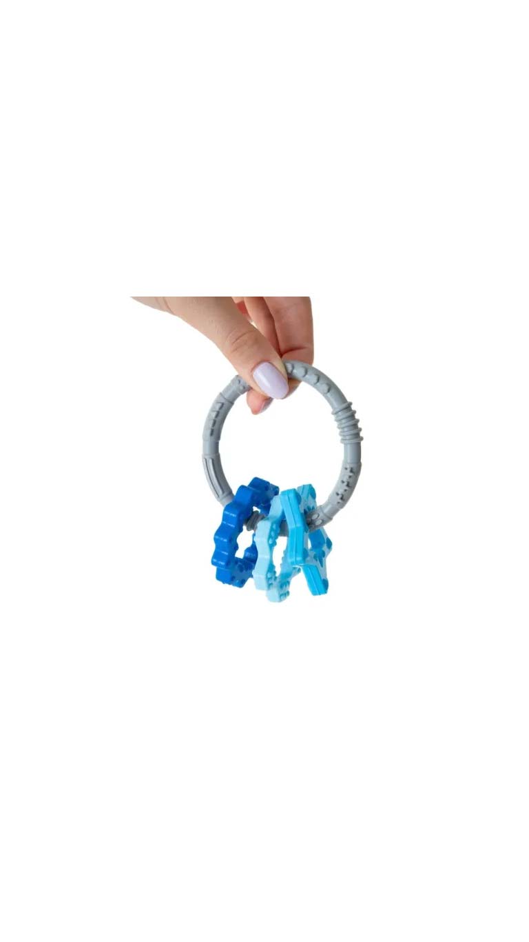 BabyjemRingTeetherBlue