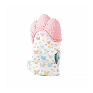 BabyjemTeethingMittenPink