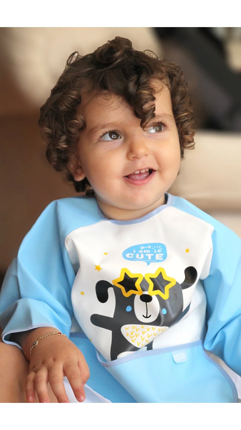 Babyjem Waterproof Activity Apron - Blue