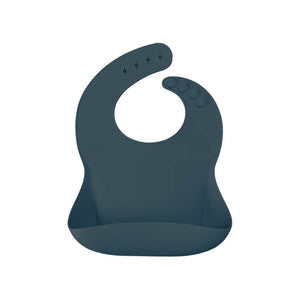 Minikoioi Basics Bib - Deep Blue