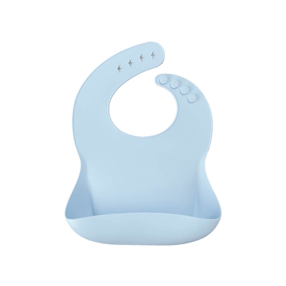 Minikoioi Basics Bib - Mineral Blue
