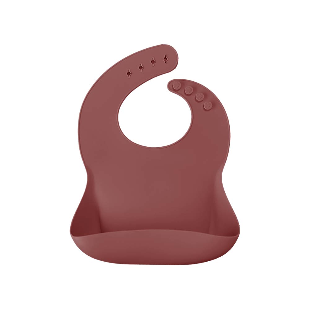 Minikoioi Basics Bib - Velvet Rose