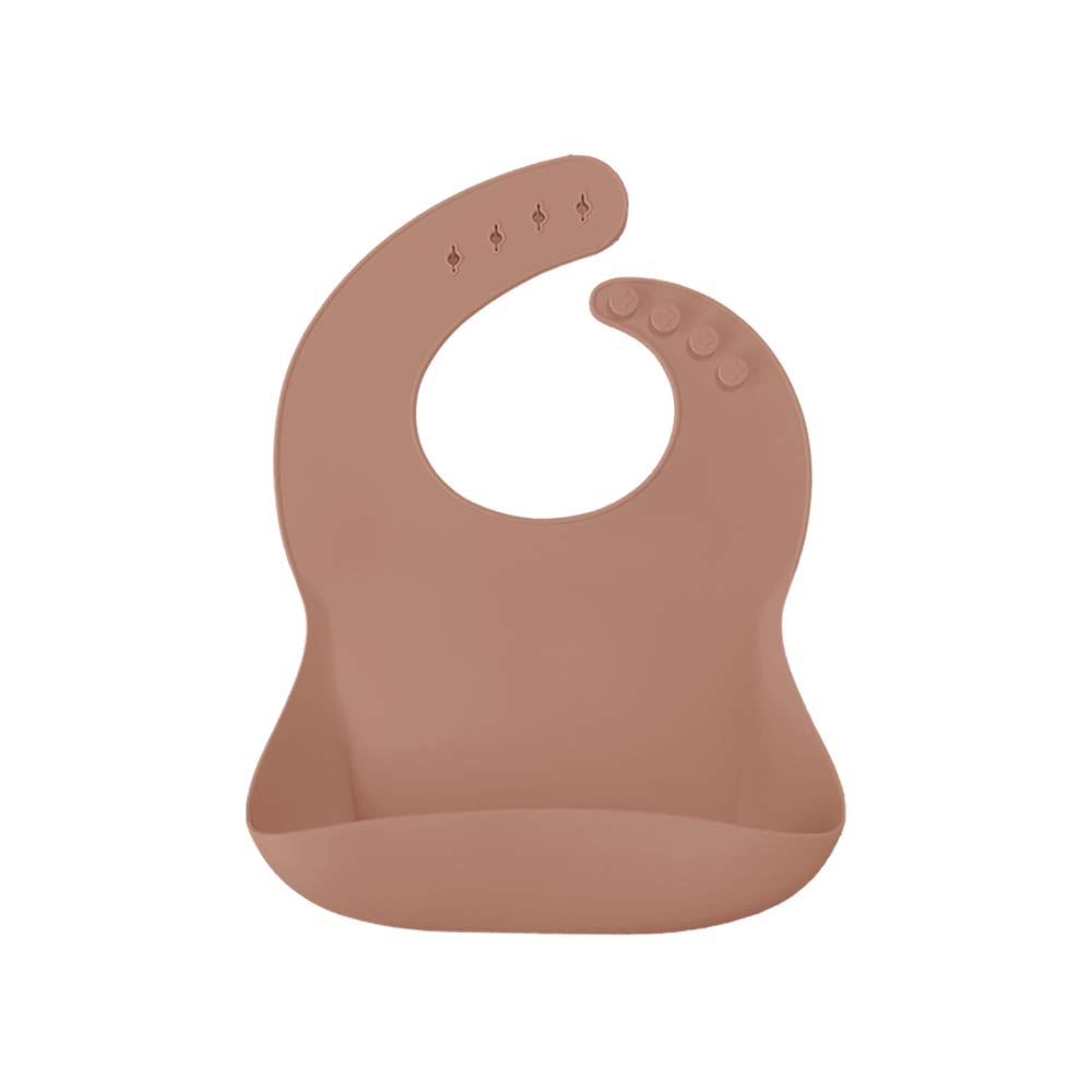 Minikoioi Basics Bib - Woody Brown