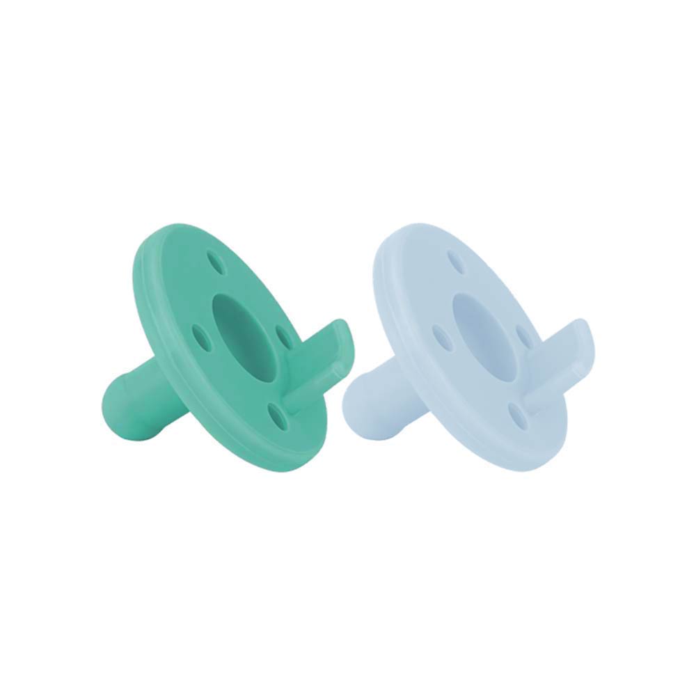 Minikoioi Basics Soother - Aqua Green / Mineral Blue - 2 Pcs