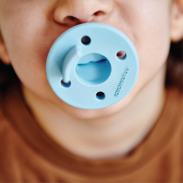 Minikoioi Basics Soother - Mineral Blue 2 Pcs