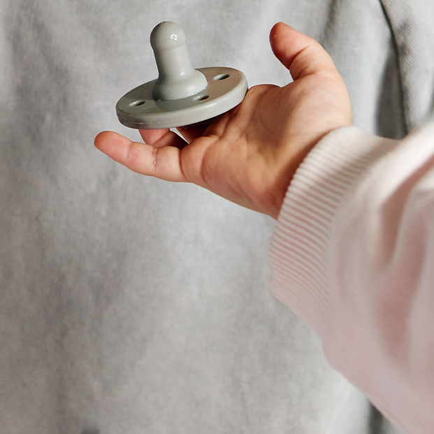 Minikoioi Basics Soother - Powder Gray 2 Pcs