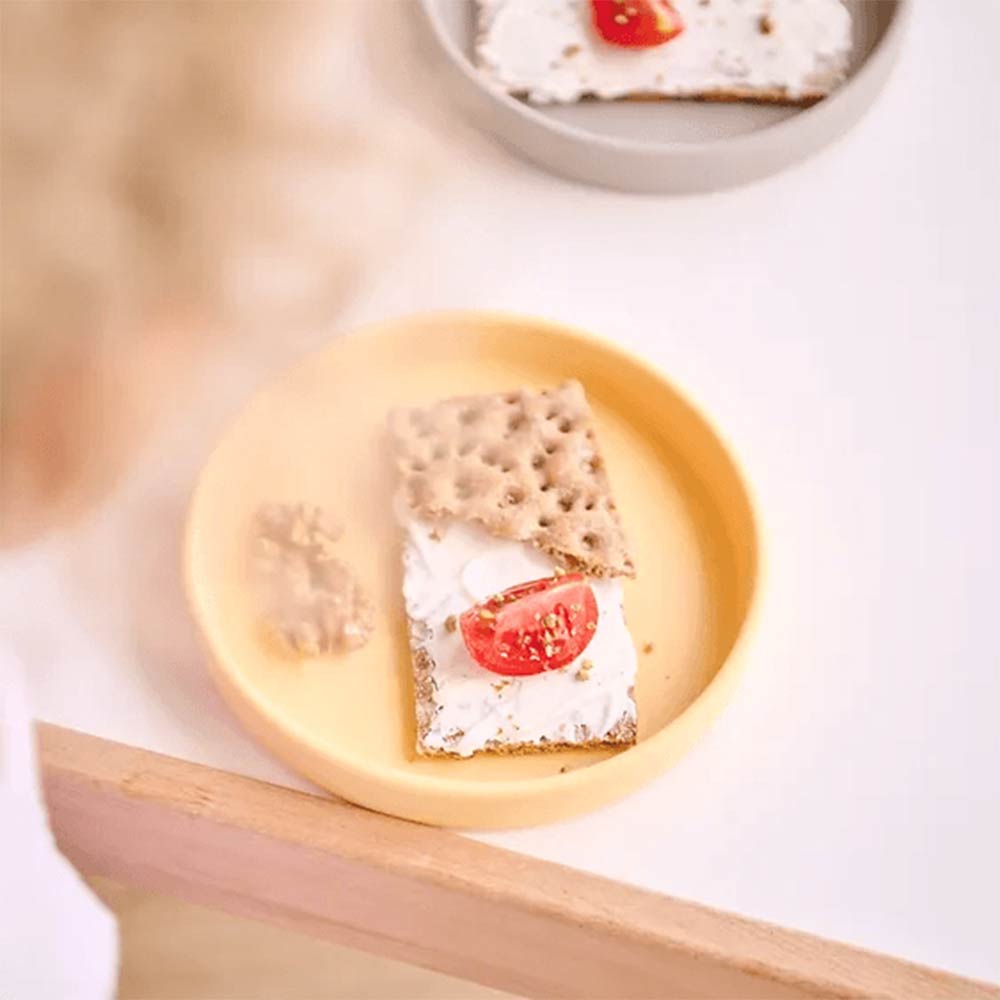 Minikoioi Basics Plate - Mellow Yellow