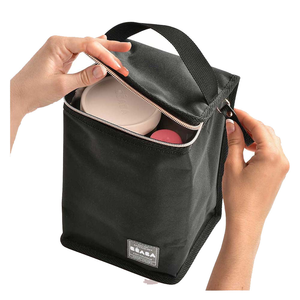 BeabaLunchBagBlack