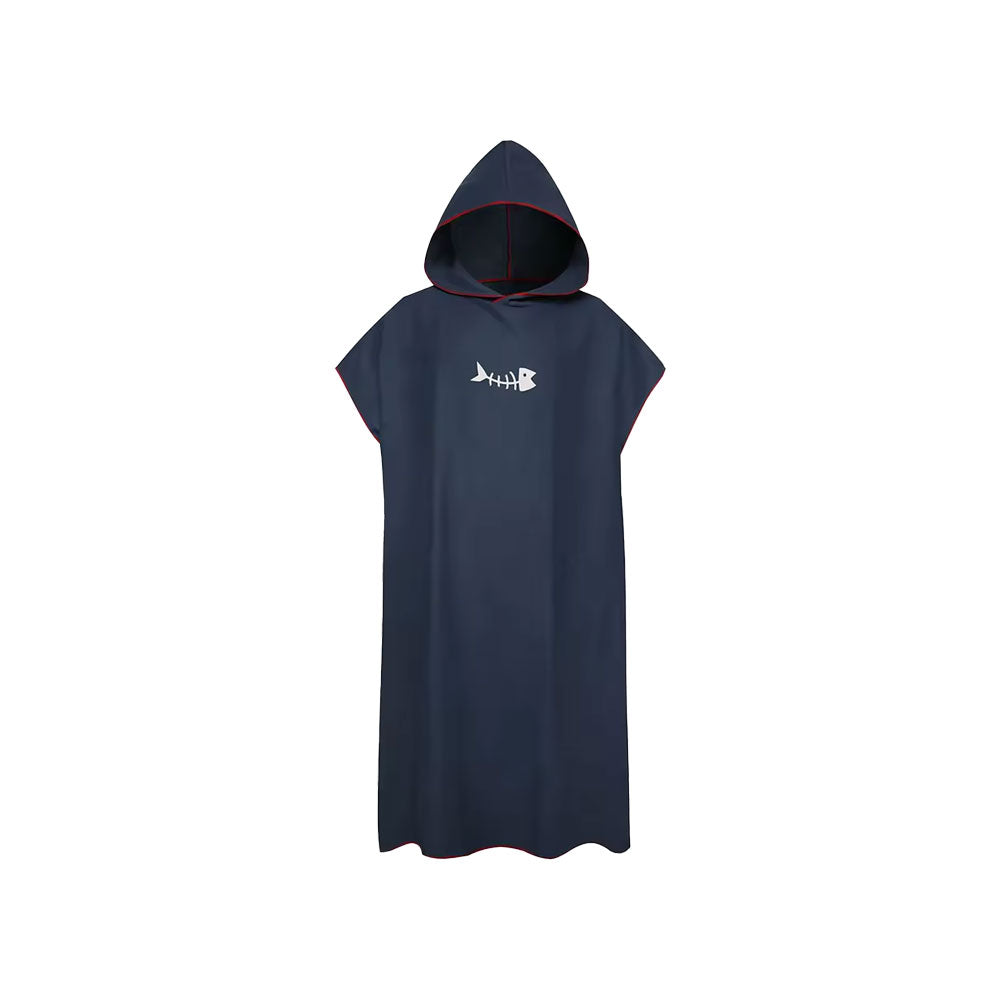 Microfiber Beach Poncho (13Yrs+) - Black