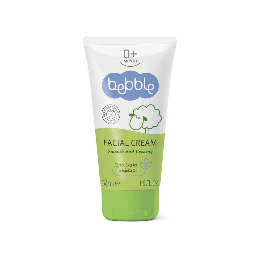 Bebble Facial Cream with Carrot Extract & Jojoba Oil 50ml