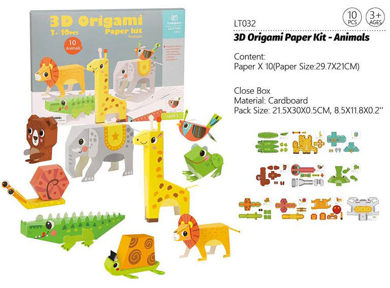 Belo Shops 3D Origami Paper Kit