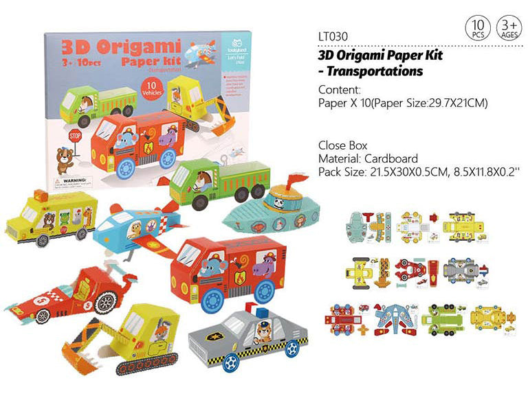 Belo Shops 3D Origami Paper Kit