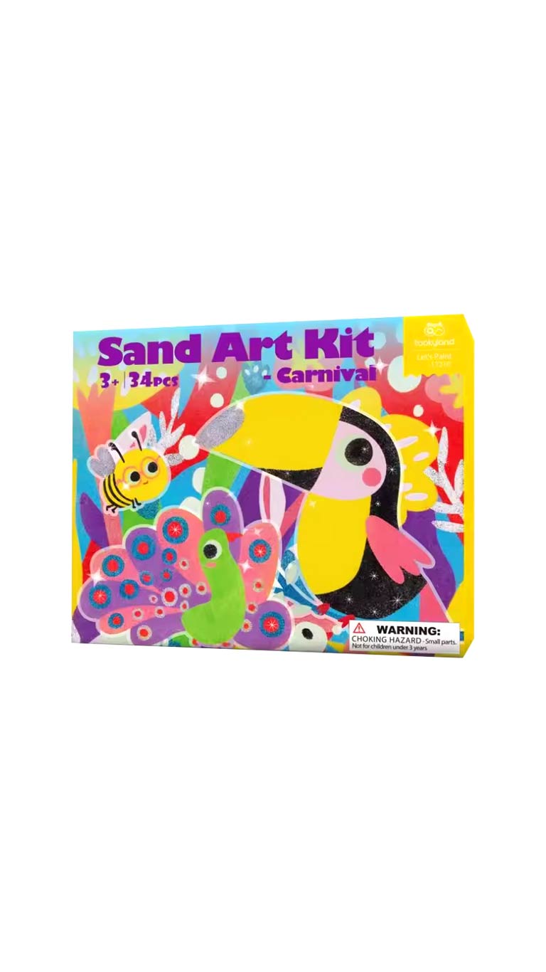Belo Shops Art Sand Kit 2-in1 (3y+) Carnival - 34 Pcs
