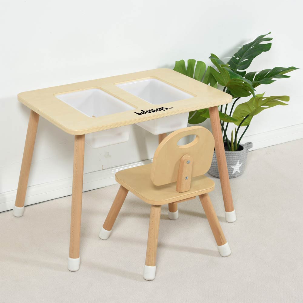 Belo Shops Sensory Table & Chair (with Tools & Orbeez FREE)