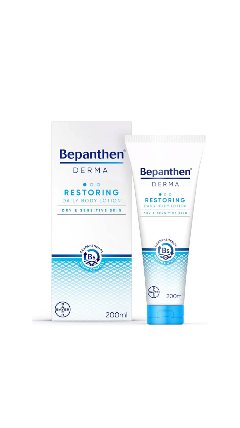 Bepanthen® DERMA Restoring Daily Body Lotion, 200ml Tube