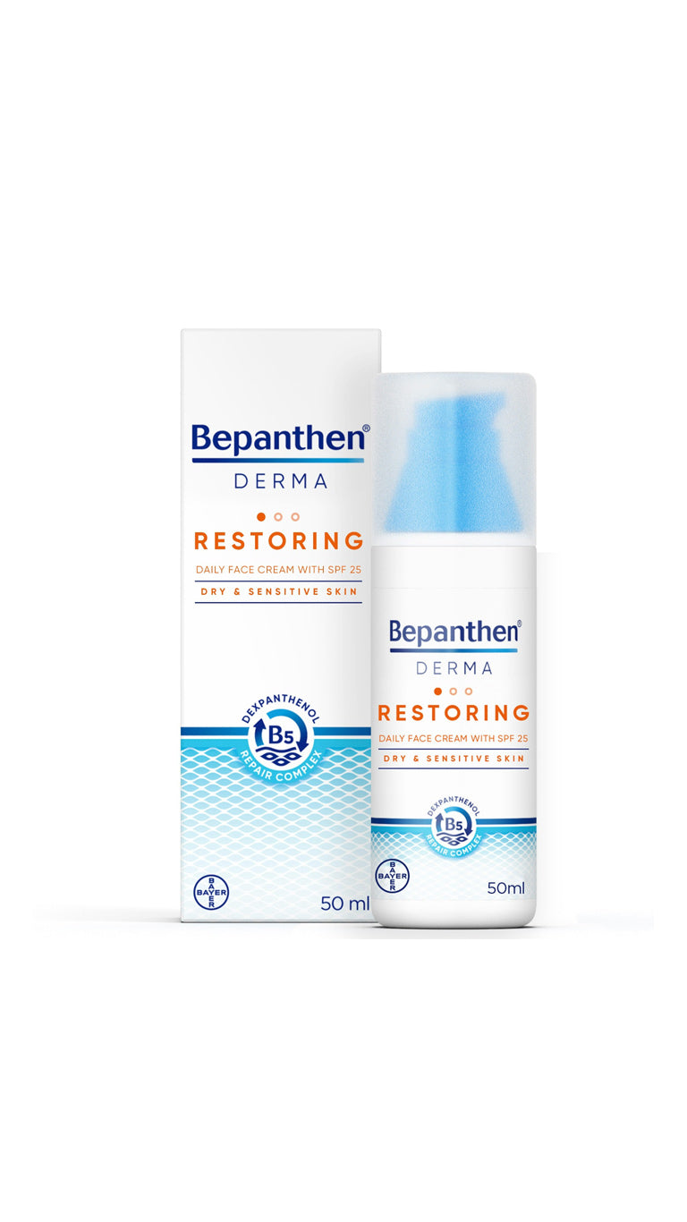 If you are looking for a lotion to help hydrate and repair your dry, sensitive skin, Bepanthen® DERMA Restoring Daily Body Lotion may be a good option for you. 