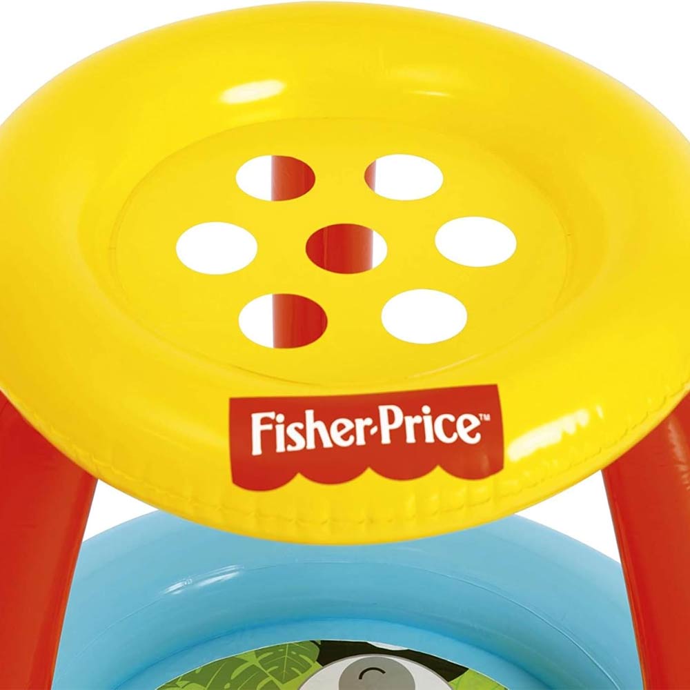 Bestway Fisher-Price Inflatable Island with Play Balls