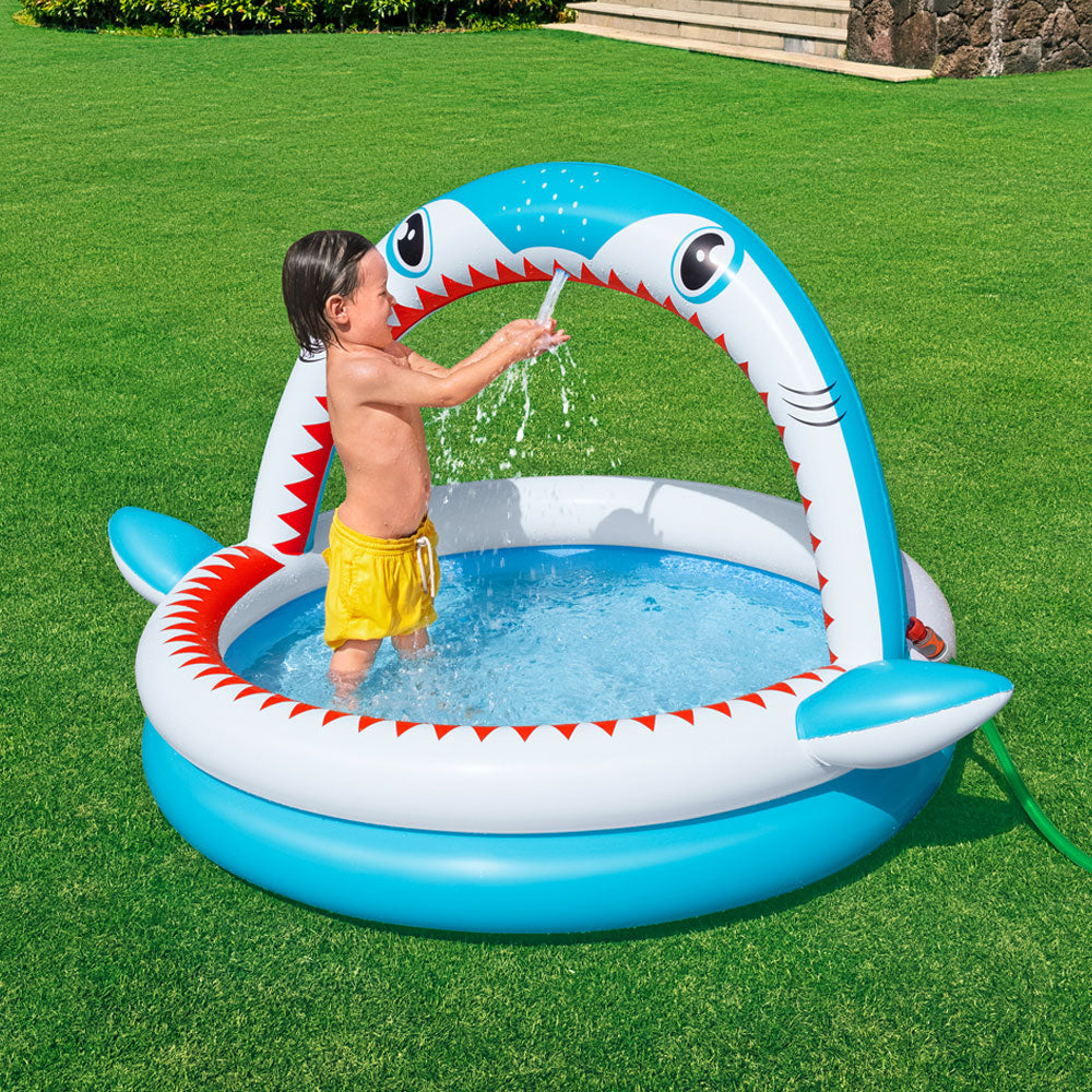 Bestway Sharktastic Sprinkler Play Pool