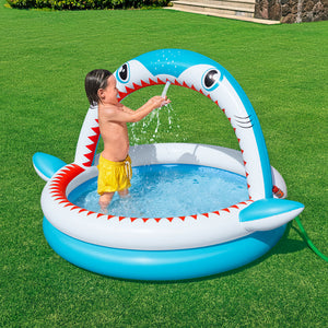 Bestway Sharktastic Sprinkler Play Pool